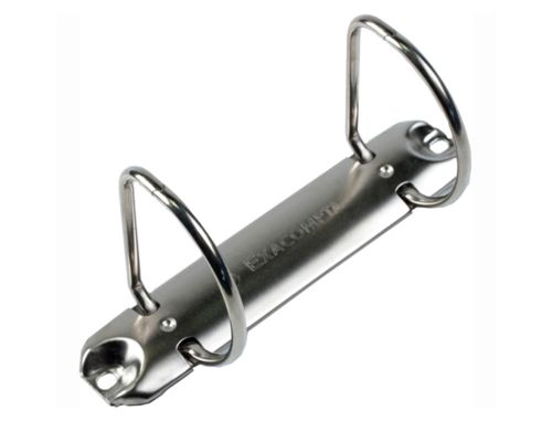Pasta exacompta canguro 2 aneis 60 mm din a4+ cartao forrado polipropileno personalizavel 3 bolsos branca , Exacompta , 156003 , 3130639518250